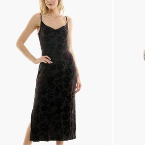 Taylor Cowl Neck Cocktail Slip Dress (Brand New)